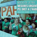 Moció De La PAH Amb Mesures Urgents Pel Dret A L’habitatge