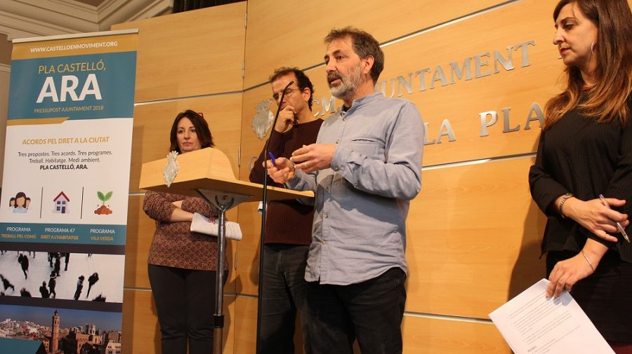 Pla Castelló, Ara. Del Señor: «Hem Aconseguit Millores  En Ocupació, Habitatge I Medi Ambient En El Pressupost 2018»